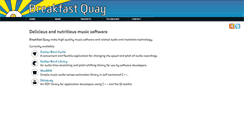 Desktop Screenshot of breakfastquay.com